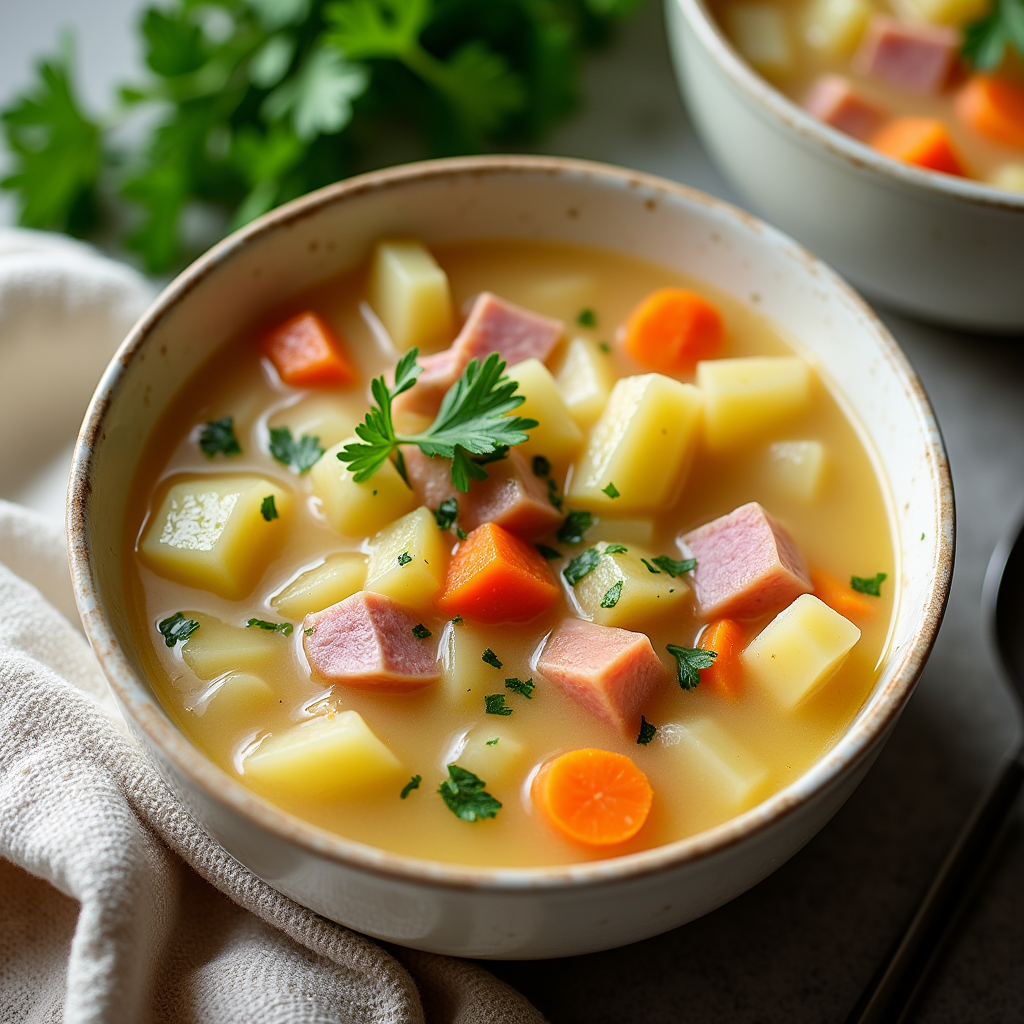 Soupe de jambon
